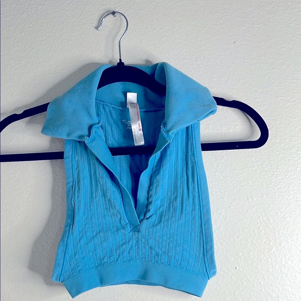Blue urban outfitters crop top